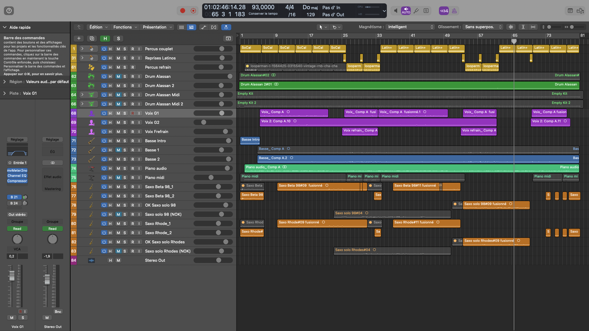 Logiciel de mixage professionnel